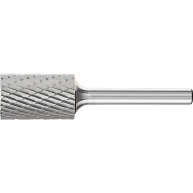 PFERD 24292 Carbide Bur, Cylind. (End Cut), DBL Cut 5/8" x 1" x 1/4" Shank, SB-6