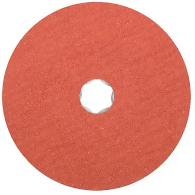 PFERD 40310 COMBICLICK Fiber Disc, 5" Dia. Alum. Oxide A-COOL, 50 Grit (25pk)