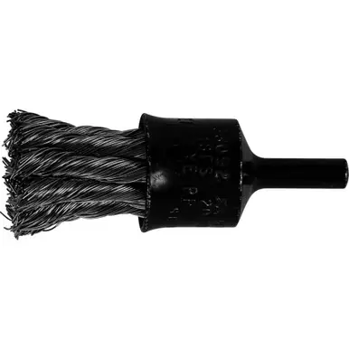 PFERD 83092 3/4" Knot Wire End Brush Flared Cup .014 SS Wire 1/4" Shank (10pk)