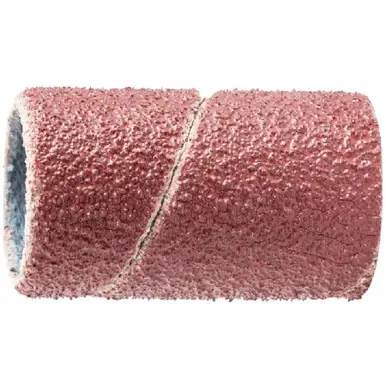 PFERD 41046 1/2" x 1" Spiral Band Cylindrical Type, Aluminum Oxide 80 Grit (100pk)