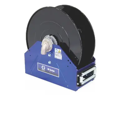 GRACO 24P324 - XD40 Oil Hose Reel, 3/4" x 100 ft, Blue, 2000 PSI