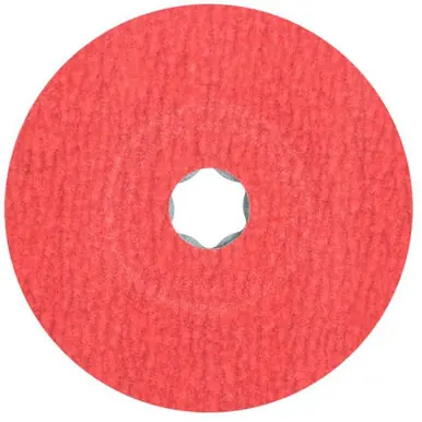 PFERD 40731 COMBICLICK Fiber Disc 4-1/2"Dia. Ceramic Ox. CO-COOL 120G (25pk)