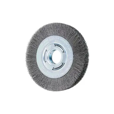 PFERD 81113 6" Crimped Wire Wheel - Medium Face .008 CS Wire, 2" A.H.