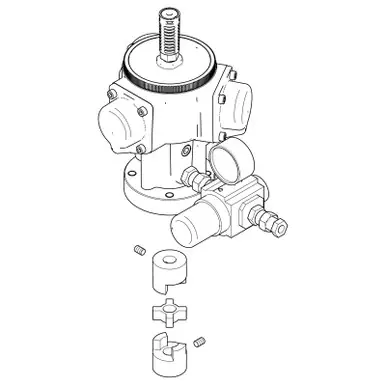 GRACO 19A844 - Radial Piston Air Motor Conversion Kit for Pressure Tanks
