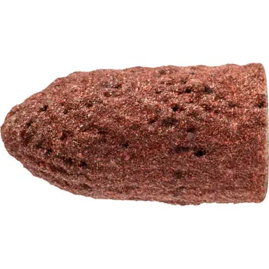 PFERD 46049 3/16" x 7/16" POLICAP Abrasive Cap Shape G, Aluminum Oxide, 280 Grit (50pk)