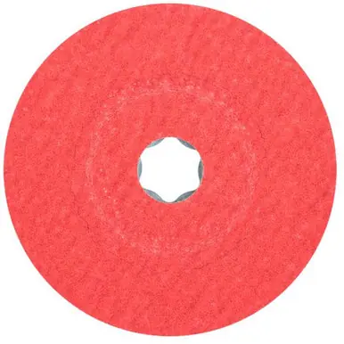 PFERD 40728 COMBICLICK Fiber Disc 4-1/2"Dia. Ceramic Ox. CO-COOL 60 Grit (25pk)