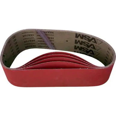 PFERD 49661 - 4" x 36" Coated Benchstand Belt Ceramic Oxide - 80 Grit (10pk)