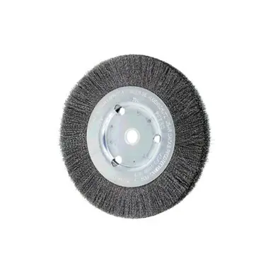 PFERD 80038 6" Crimped Wire Wheel Narrow Face .006 CS Wire 5/8-1/2" A.H. (10pk)