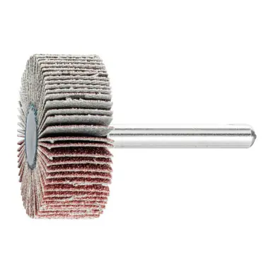 PFERD 45246 1-1/2" x 1/2" Mounted Flap Wheel 1/4" Shank - A/O - 80 Grit (10pk)