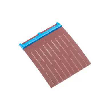 PFERD 45968 POLIFLAP Abrasive Flaps, Aluminum Oxide Set of 12 Flaps, 2-3/8" x 3", 320 Grit (12pk)