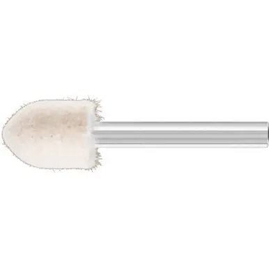 PFERD 48574 Felt Point Conical Pointed - 9/16" x 3/4" 1/4" Shank, Medium Grade (10pk)