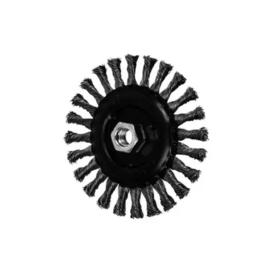 PFERD 82602 6" Full Cable Knot Wheel 24 Knot .023 SS Wire 5/8-11 Thread (10pk)