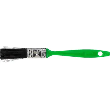 PFERD 89734 1/2" Wall Brush Black Polyester Fill, Green Plastic Handle (20pk)