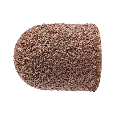 PFERD 46071 1/2" x 11/16" POLICAP Abrasive Cap Shape C, Aluminum Oxide, 60 Grit (50pk)