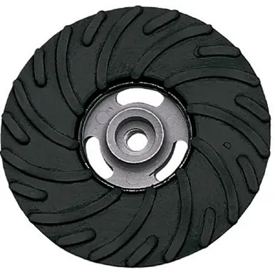 PFERD 69525 5" Ribbed Fiber Disc Backing Pad 5/8-11 Nut - Regular Density