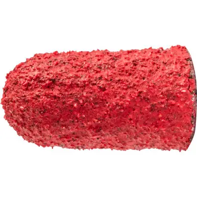 PFERD 46117 3/16" x 7/16" POLICAP Abrasive Cap Shape C - CO-COOL - 120 Grit (50pk)