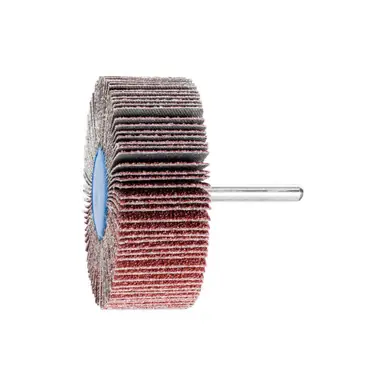 PFERD 45462 3" x 1" Mounted Flap Wheel 1/4" Shank - Aluminum Oxide - 40 Grit (10pk)