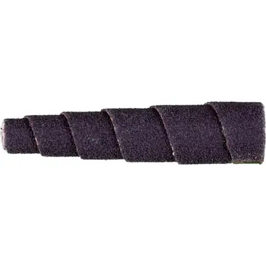 PFERD 41840 1/2" x 2" Cartridge Roll, 1/8" AH Full Taper, Aluminum Oxide 120 Grit (50pk)