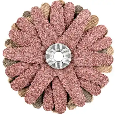 PFERD 44016 2" POLISTAR-TUBE A/0 120 Grit 4mm Bore, 6 Star Layers (10pk)