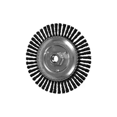 PFERD 82487 6" Stringer Bead Knot Wheel .020 CS Wire, 5/8-11 Thread, 48 Knots (10pk)