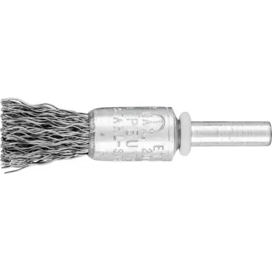 PFERD 82965 1/2" Crimped Wire End Brush .014 CS Wire, 1/4" Shank (10pk)