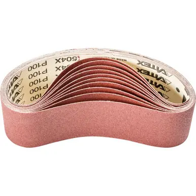 PFERD 49215 - 3" x 21" Coated Portable Belt Aluminum Oxide - 100 Grit (10pk)
