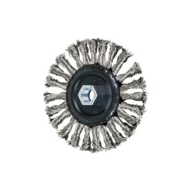 PFERD 82749 5" COMBITWIST Standard Knot Wheel .020 SS Wire 5/8-11 Thread (10pk)