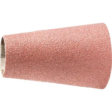 PFERD 41362 1-1/2" x 7/8" x 2-3/8" Spiral Band Tapered Type, Aluminum Oxide 80 Grit (100pk)