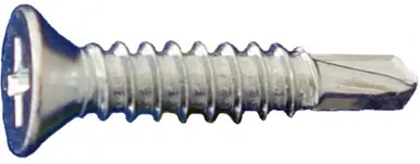 Daggerz FPSDZ1010 - 10 x 1" Phillips Flat Head Self-Drill Screws Zinc 5000ct