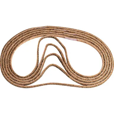 PFERD 43553 - 1/4" x 24" POLIVLIES Surface Cond. Belt Aluminum Oxide - Coarse Grade (10pk)
