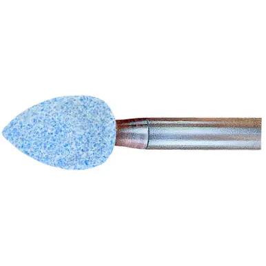 PFERD 30054 B42 Vitrified Mounted Point 1/8" Shank Ceramic Oxide, J Hardness, 80 Grit (10pk)