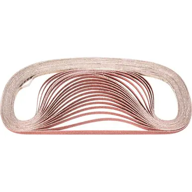 PFERD 49012 - 1/4" x 24" Coated File Belt Aluminum Oxide - 80 Grit (50pk)