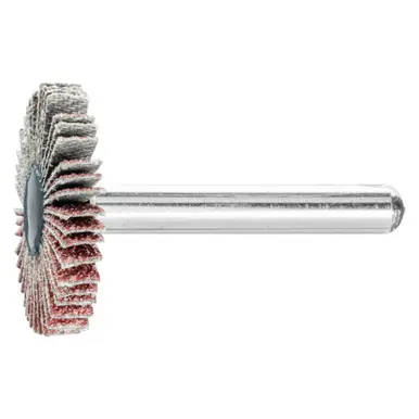 PFERD 45007 1-3/16" x 1/4" Mounted Flap Wheel 1/4" Shank, Aluminum Oxide, 60 Grit (10pk)
