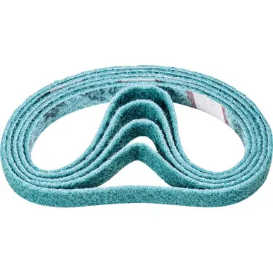PFERD 43552 - 1/4" x 18" POLIVLIES Surface Cond. Belt Aluminum Oxide - Very Fine Grade (10pk)