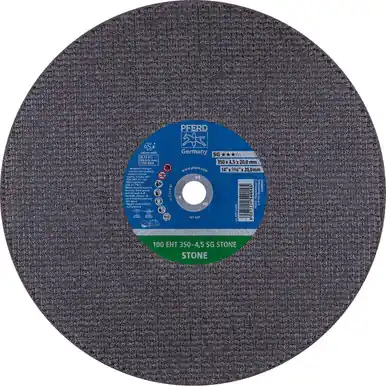 PFERD 64236 14" x 3/16" Cut-Off Wheel, 20mm AH, Portable C 24 R SG For Masonry/Asphalt (10pk)