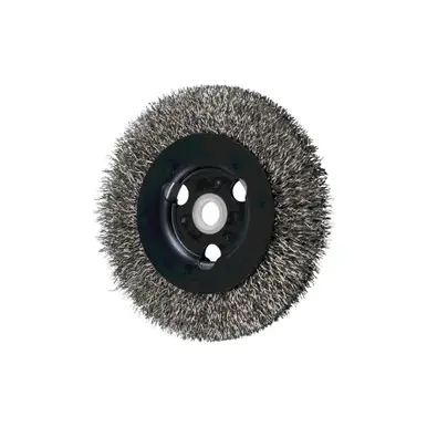PFERD 80347 4" Crimped Wire Wheel Narrow Face .012 SS Wire 5/8-1/2" A.H. (2pk)