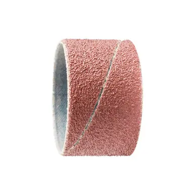 PFERD 41239 1-3/4" x 1-1/8" Spiral Band Cylindrical Type, Aluminum Oxide 50 Grit (100pk)