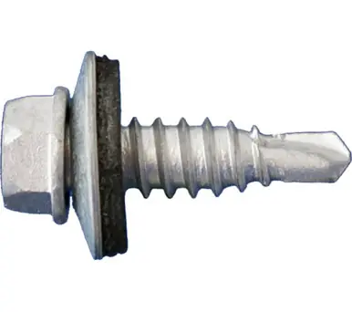 Daggerz NEOSTHCT1478 - 1/4 x 7/8" Hex Washer Head Screws w/Bonded Washer 1 Stitch (2500pk)