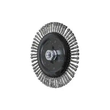 PFERD 82619 6-7/8" Stringer Bead Knot Wheel .020 SS Wire 5/8-11 56 Knots (10pk)