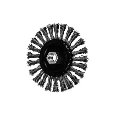 PFERD 82599 5" Full Cable Knot Wheel .023 SS Wire, 5/8-11 Thread (10pk)