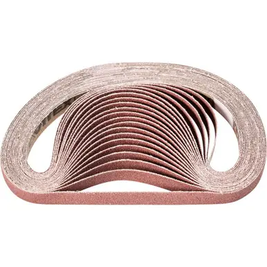 PFERD 49036 - 1/2" x 18" Coated File Belt Aluminum Oxide - 80 Grit (50pk)