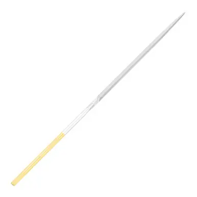 PFERD 15221 7" CORINOX Needle File for Stainless Three-Square Shape, Cut 0 (12pk)