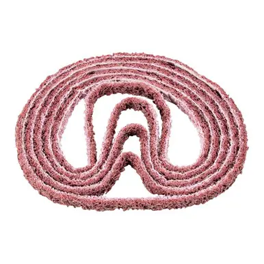 PFERD 43635 - 1/4" x 12" POLIVLIES Surface Cond. Belt Aluminum Oxide - Medium Grade (10pk)