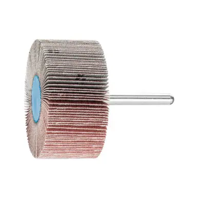 PFERD 45423 2-1/2" x 1" Quick Change Flap Wheel 1/4-20 Thread, Aluminum Oxide, 180 Grit (10pk)