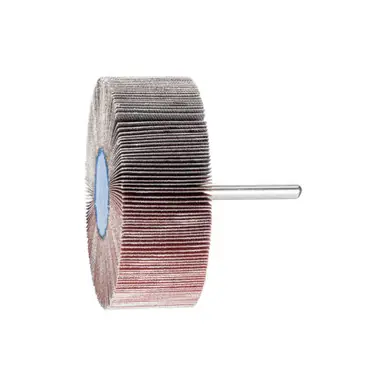 PFERD 45212 3" x 1" Mounted Flap Wheel 1/4" Shank - Aluminum Oxide - 240 Grit (10pk)