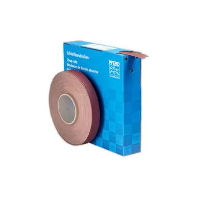 PFERD 47119 1" Shop Roll, Resin/Resin Heavy Duty 50 Yard Roll, Aluminum Oxide, 120 Grit