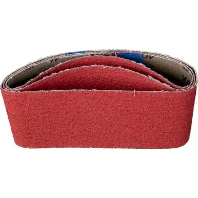 PFERD 49641 - 3-1/2" x 15-1/2" Coated Portable Belt Ceramic Oxide - 40 Grit (10pk)