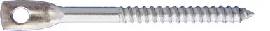 Daggerz ELSZ1430 - 1/4 x 3" Sharp Eye lags Zinc 1000ct