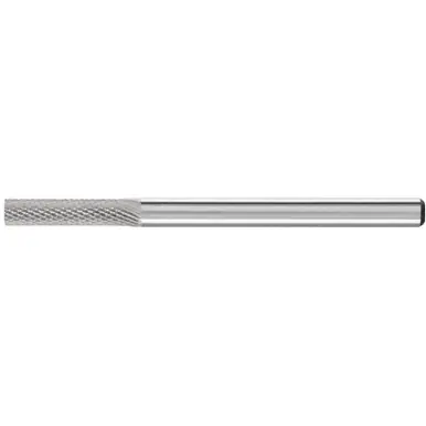 PFERD 27500 Carbide Bur, Cylind. Plain End, MICRO Cut 1/8" x 1/2" x 1/8" Shank