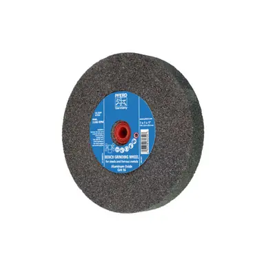 PFERD 61754 7" x 1" Vitrified Bench Wheel 1" A.H., Aluminum Oxide, 36 Grit